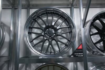 ウェッズ マーヴェリック「709M」：MAT GUN-METALIC Ⅱ super flange