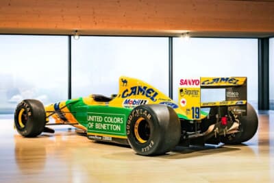 オークション終了後に508万2000ユーロ（邦貨換算9億2500万円）で販売されたベネトン「192B」