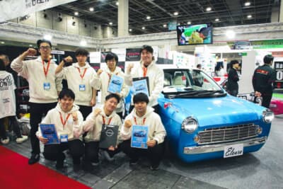 近未来的なデザインが主流となりつつある現代で、そこにとらわれることなく、温故知新の要素も取り入れながらネオレトロスタイルを貫いた学生たち