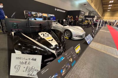 最新レーシングカーを活用したシミュレーター体験は、急遽抽選制になるほどの大盛況ぶりを見せていた