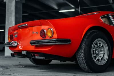 オークション終了に売却された「ディーノ 246GT」（C）Courtesy of Broad Arrow