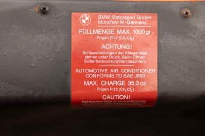 45万〜50万ユーロ（邦貨換算約8190万円〜約9100万円）で現在も販売中のBMW「M1」（C）Bonhams