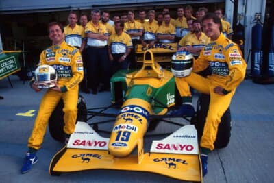 オークション終了後に508万2000ユーロ（邦貨換算9億2500万円）で販売されたベネトン「192B」