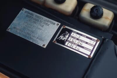 13万5000ユーロ（邦貨換算で約2460万円）で販売中のランボルギーニ「ハラマ」（C）Courtesy of Broad Arrow