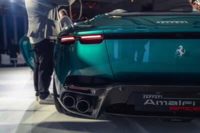 フェラーリ アマルフィ スパイダー：テールライトは先代の特徴的なデザインを受け継いだ