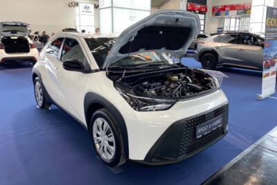 ミュンヘンの街で非常に多く見掛けるトヨタのAYGO X