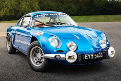 14万5600ドル（邦貨換算約約2300万円）で落札されたアルピーヌ「A110」（C）Courtesy of RM Sotheby's