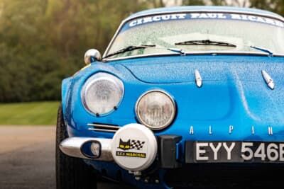 14万5600ドル（邦貨換算約約2300万円）で落札されたアルピーヌ「A110」（C）Courtesy of RM Sotheby's