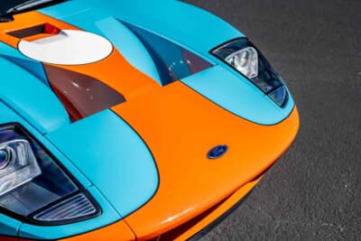 96万7500ドル（邦貨換算約1億5383万円）で落札されたフォード「GT ヘリテージ・エディション」（C）Courtesy of RM Sotheby's