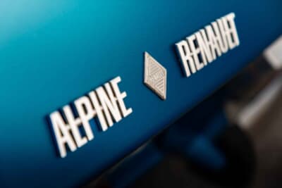 14万5600ドル（邦貨換算約約2300万円）で落札されたアルピーヌ「A110」（C）Courtesy of RM Sotheby's