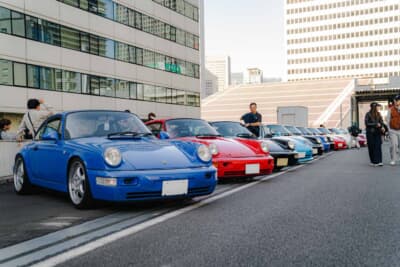 「日本にまだこれだけの空冷ポルシェがいるんだ」と驚いていた来場者に激しく共感した