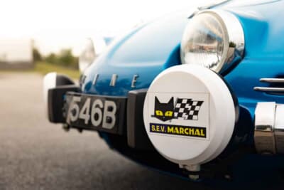 14万5600ドル（邦貨換算約約2300万円）で落札されたアルピーヌ「A110」（C）Courtesy of RM Sotheby's