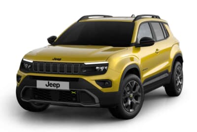 ジープ・アベンジャー 4xe：サンメタリックのボディカラーも個性的