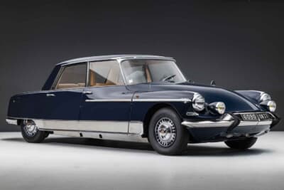 12万5000ユーロ〜15万ユーロ(邦貨換算約2290万円〜邦貨換算約2745万円)で現在も販売中のシトロエン「DSマジェスティ」(C)Bonhams