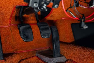 オークション終了に売却された「ディーノ 246GT」（C）Courtesy of Broad Arrow