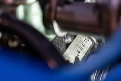 14万5600ドル（邦貨換算約約2300万円）で落札されたアルピーヌ「A110」（C）Courtesy of RM Sotheby's