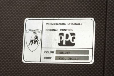 162万7500ドル（邦貨換算約2億5865万円）で落札されたランボルギーニ「ディアブロ SE30」（C）Courtesy of RM Sotheby's
