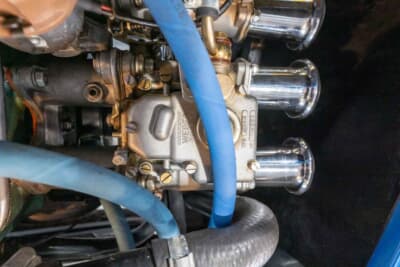 14万5600ドル（邦貨換算約約2300万円）で落札されたアルピーヌ「A110」（C）Courtesy of RM Sotheby's