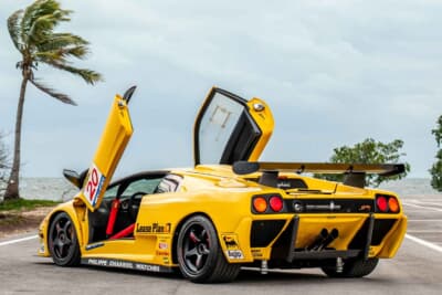 69万8000ドル（邦貨換算約1億1098万円）で落札されたランボルギーニ「ディアブロSVR」（C）Courtesy of RM Sotheby's