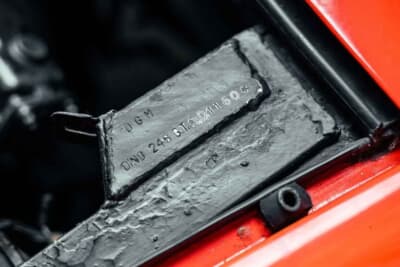 オークション終了に売却された「ディーノ 246GT」（C）Courtesy of Broad Arrow