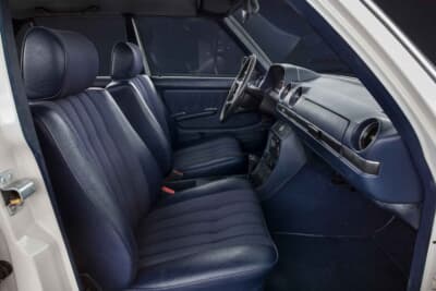 人間工学に基づいて設計された「呼吸するシート」。通気性が良く、長距離ドライブでも疲れにくい構造だ（写真はファブリック）