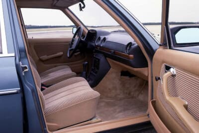 適度な硬さで身体をしっかりサポートし、長時間の運転でも疲労を軽減してくれるシート（写真はオプションのベロア仕様）