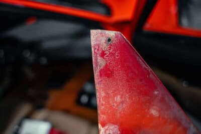 オークション終了に売却された「ディーノ 246GT」（C）Courtesy of Broad Arrow