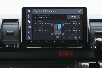 カロッツェリアAVIC-RF722DCは13バンドEQやタイムアライメントなどのDSP機能を搭載