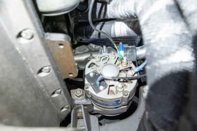 14万5600ドル（邦貨換算約約2300万円）で落札されたアルピーヌ「A110」（C）Courtesy of RM Sotheby's