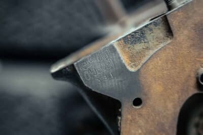 オークション終了に売却された「ディーノ 246GT」（C）Courtesy of Broad Arrow