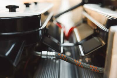 215万ドル（邦貨換算約3億3755万円）で落札されたランボルギーニ「ミウラP400」（C）Courtesy of Broad Arrow