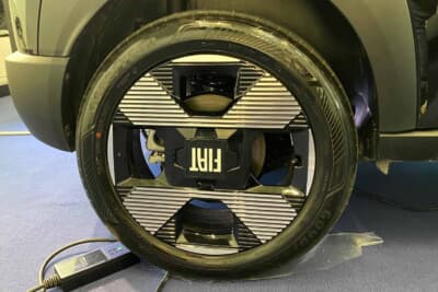 ホイールもカワイイ。他にもどんなデザインのオプションがあるのか気になります