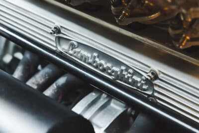 215万ドル（邦貨換算約3億3755万円）で落札されたランボルギーニ「ミウラP400」（C）Courtesy of Broad Arrow