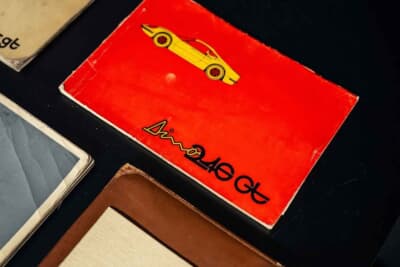 オークション終了に売却された「ディーノ 246GT」（C）Courtesy of Broad Arrow