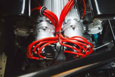 215万ドル（邦貨換算約3億3755万円）で落札されたランボルギーニ「ミウラP400」（C）Courtesy of Broad Arrow