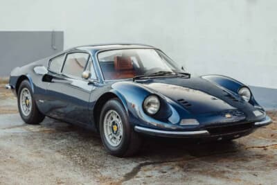 44万ユーロ(邦貨換算約8360万円)で落札された「ディーノ 246GT」(C)Courtesy of Broad Arrow