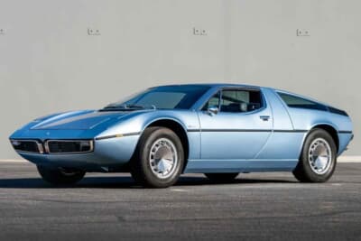 12万8000ドル(邦貨換算約2035万円)で落札された「マセラティ ボーラ」(C)Courtesy of Broad Arrow