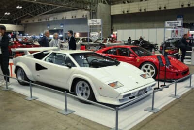 ランボルギーニ カウンタック LP400S：ローボディ最後のシリーズ2。白いボディが美しい