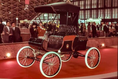 オールズモビル ランナバウトR： 来日した4輪車のなかでもっとも古い、1897年設立の同社を象徴する初期モデル