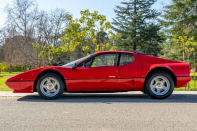 買い手がつかず流札（NOT SOLD）となったフェラーリ「512BBi」（C）Courtesy of Broad Arrow