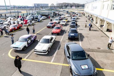 筑波サーキットに209台もの日産車や各メーカーの素晴らしい名車が集合