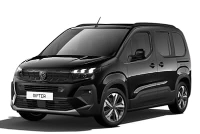 プジョー リフター：ペルラネラ・ブラックと称されるボディカラーを纏ったフロントクォータービュー