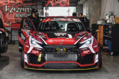 世界初のSUVドリ車の初陣。「新たなチャレンジで刺激を感じたい」とケングシ選手