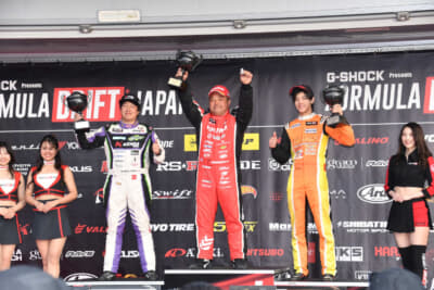 開幕戦を制したのはNo.999中村直樹選手であった。海外戦で鍛え上げた高度な追走技術を遺憾なく発揮し、見事にポディウムの頂点を掴み取った