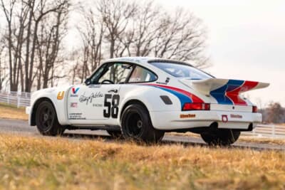 26万5000ドル（邦貨換算約4187万円）で落札されたポルシェ「911 カレラRSR トリビュート」（C）Courtesy of Broad Arrow Broad Arrow