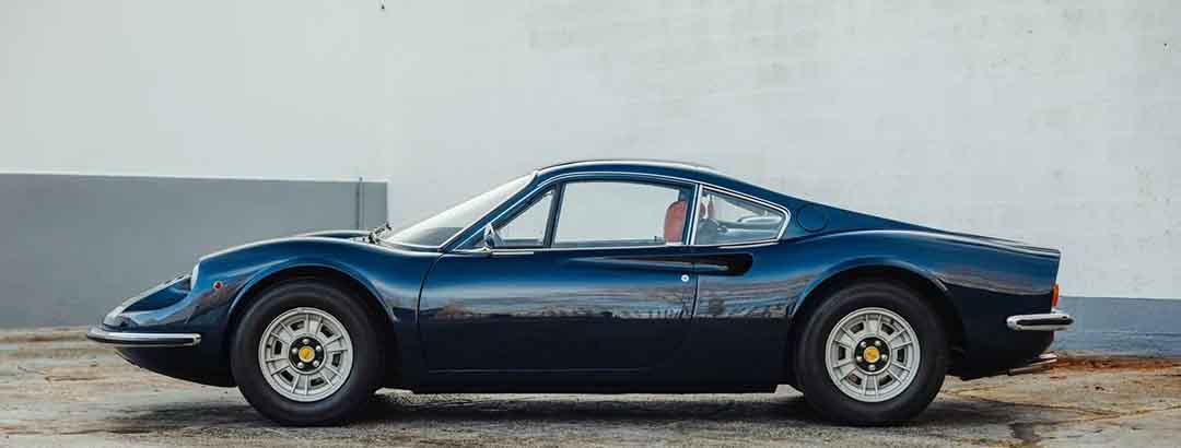 50年間ワンオーナーの極上車！ 内外装ともに希少色「ディーノ 246GT」の落札額を洞察する!!