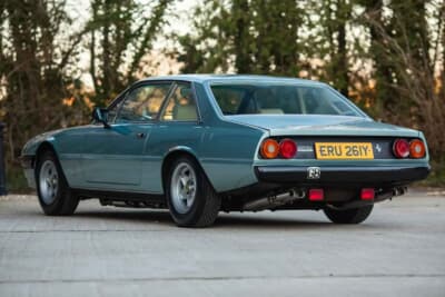 買い手がつかず流札（NOT SOLD）となったフェラーリ「400i」（C）Iconicauctioneers