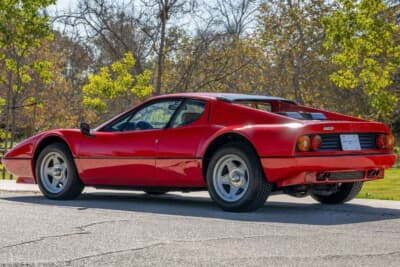 買い手がつかず流札（NOT SOLD）となったフェラーリ「512BBi」（C）Courtesy of Broad Arrow