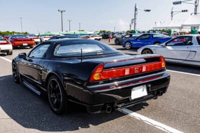 ホンダ NSX：ボディ周りはノーマルを維持。走り重視のカスタムゆえ、見た目の変化より性能向上を優先している