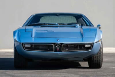 12万8000ドル(邦貨換算約2035万円)で落札された「マセラティ ボーラ」(C)Courtesy of Broad Arrow